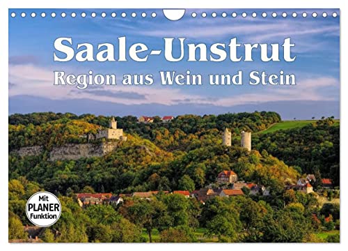 Saale-Unstrut - Region aus Wein und Stein (Wandkalender 2025 DIN A4 quer), CALVENDO Monatskalender von CALVENDO