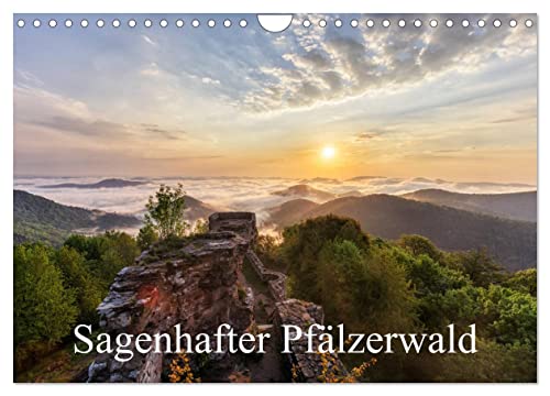 Sagenhafter Pfälzerwald (Wandkalender 2025 DIN A4 quer), CALVENDO Monatskalender von CALVENDO
