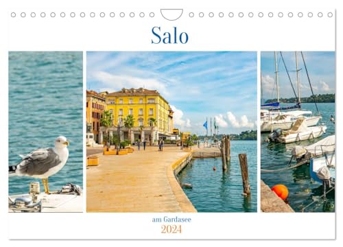 Salo am Gardasee (Wandkalender 2024 DIN A4 quer), CALVENDO Monatskalender