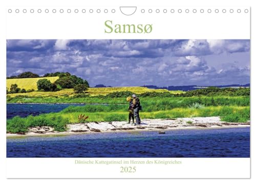 Samsø – Dänische Kattegatinsel im Herzen des Königreiches (Wandkalender 2025 DIN A4 quer), CALVENDO Monatskalender von CALVENDO