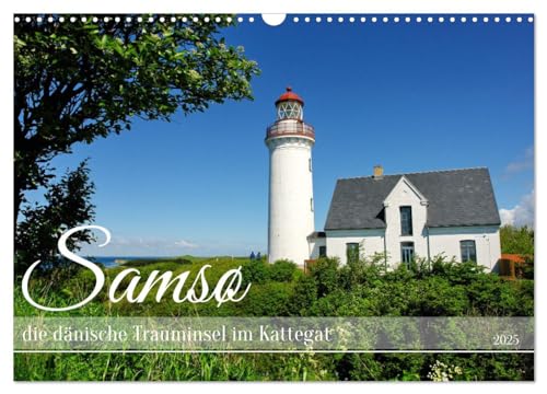 Samsö die dänische Trauminsel im Kattegat (Wandkalender 2025 DIN A3 quer), CALVENDO Monatskalender von CALVENDO