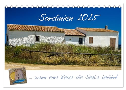 Sardinien ... wenn eine Reise die Seele berührt (Tischkalender 2025 DIN A5 quer), CALVENDO Monatskalender von CALVENDO