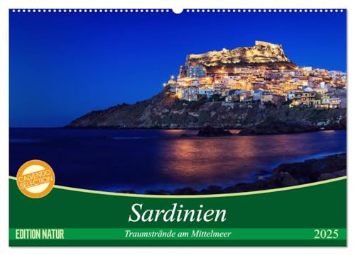 Sardinien - Traumstrände am Mittelmeer (Wandkalender 2025 DIN A2 quer), CALVENDO Monatskalender von CALVENDO