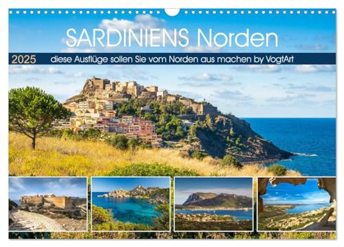 Sardiniens Norden (Wandkalender 2025 DIN A3 quer), CALVENDO Monatskalender von CALVENDO