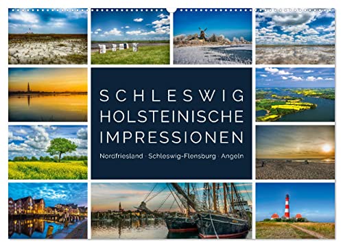 Schleswig-Holsteinische Impressionen (Wandkalender 2025 DIN A2 quer), CALVENDO Monatskalender von CALVENDO