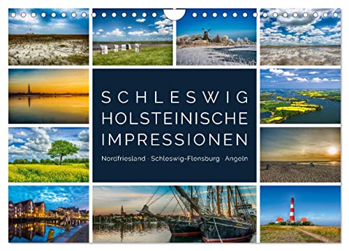 Schleswig-Holsteinische Impressionen (Wandkalender 2025 DIN A4 quer), CALVENDO Monatskalender von CALVENDO