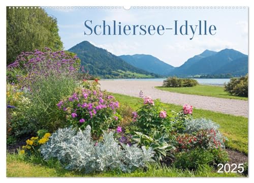 Schliersee-Idylle (Wandkalender 2025 DIN A2 quer), CALVENDO Monatskalender von CALVENDO