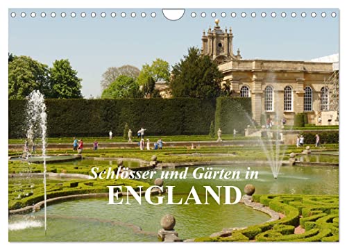 Schlösser und Gärten in England (Wandkalender 2025 DIN A4 quer), CALVENDO Monatskalender von CALVENDO