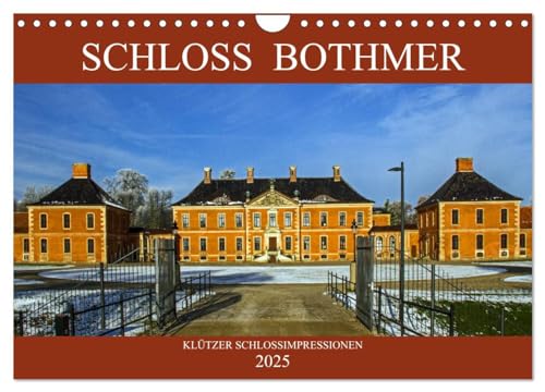 Schloss Bothmer - Klützer Schlossimpressionen (Wandkalender 2025 DIN A4 quer), CALVENDO Monatskalender von CALVENDO