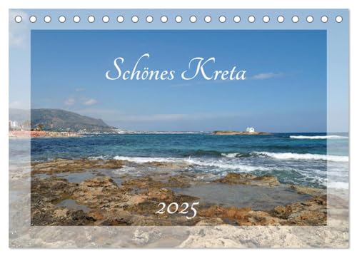 Schönes Kreta (Tischkalender 2025 DIN A5 quer), CALVENDO Monatskalender von CALVENDO