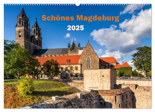 Schönes Magdeburg (Wandkalender 2025 DIN A2 quer), CALVENDO Monatskalender von CALVENDO