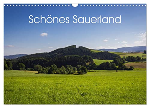 Schönes Sauerland (Wandkalender 2026 DIN A3 quer), CALVENDO Monatskalender von CALVENDO
