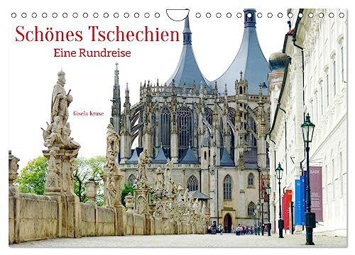 Schönes Tschechien - Eine Rundreise (Wandkalender 2025 DIN A4 quer), CALVENDO Monatskalender von CALVENDO