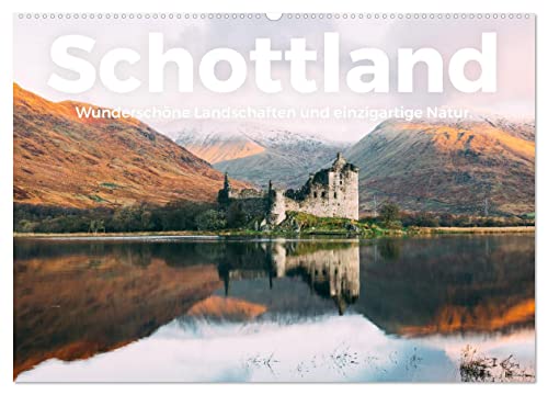 Schottland - Wunderschöne Landschaften und einzigartige Natur. (Wandkalender 2025 DIN A2 quer), CALVENDO Monatskalender von CALVENDO
