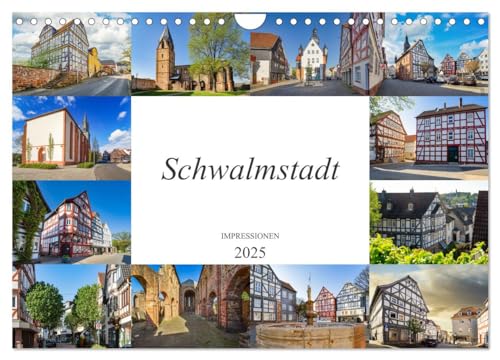 Schwalmstadt Impressionen (Wandkalender 2025 DIN A4 quer), CALVENDO Monatskalender von CALVENDO
