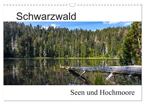Schwarzwald, Seen und Hochmoore (Wandkalender 2025 DIN A3 quer), CALVENDO Monatskalender: Idyllische Natur im Schwarzwald (CALVENDO Natur) von Calvendo