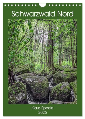 Schwarzwald Nord (Wandkalender 2025 DIN A4 hoch), CALVENDO Monatskalender von CALVENDO