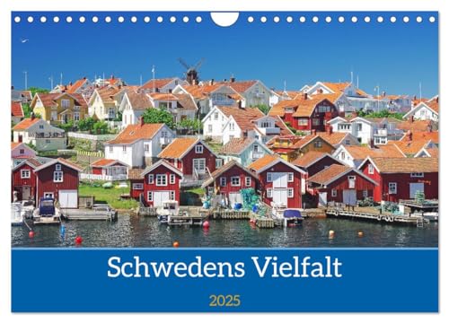 Schwedens Vielfalt (Wandkalender 2025 DIN A4 quer), CALVENDO Monatskalender von CALVENDO