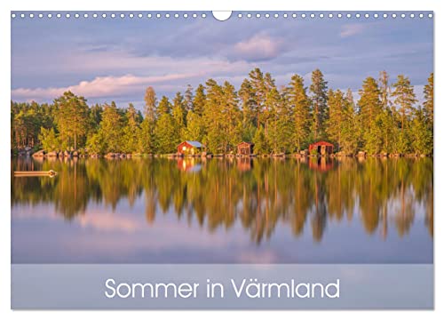 Schwedischer Sommer in Värmland (Wandkalender 2025 DIN A3 quer), CALVENDO Monatskalender von CALVENDO