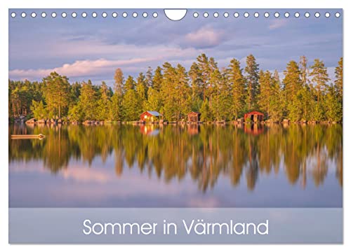 Schwedischer Sommer in Värmland (Wandkalender 2025 DIN A4 quer), CALVENDO Monatskalender von CALVENDO