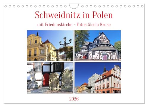 Schweidnitz in Polen mit Friedenskirche (Wandkalender 2026 DIN A4 quer), CALVENDO Monatskalender von CALVENDO