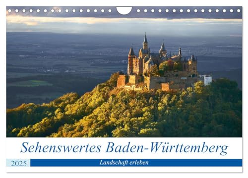 Sehenswertes Baden-Württemberg (Wandkalender 2025 DIN A4 quer), CALVENDO Monatskalender von CALVENDO