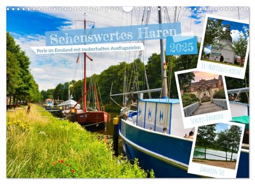 Sehenswertes Haren (Wandkalender 2025 DIN A3 quer), CALVENDO Monatskalender von CALVENDO