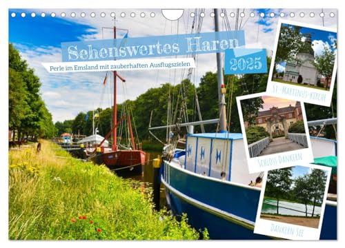 Sehenswertes Haren (Wandkalender 2025 DIN A4 quer), CALVENDO Monatskalender von CALVENDO