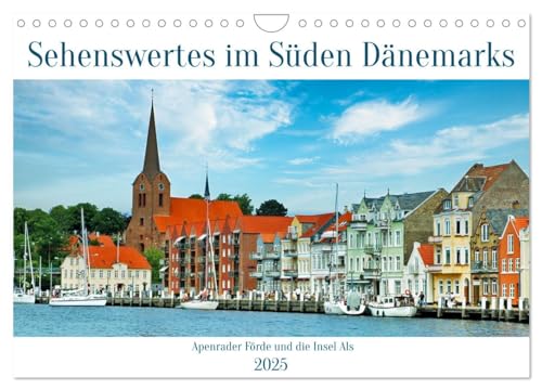 Sehenswertes im Süden Dänemarks (Wandkalender 2025 DIN A4 quer), CALVENDO Monatskalender von CALVENDO