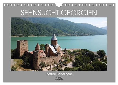 Sehnsucht Georgien (Wandkalender 2026 DIN A4 quer), CALVENDO Monatskalender von CALVENDO