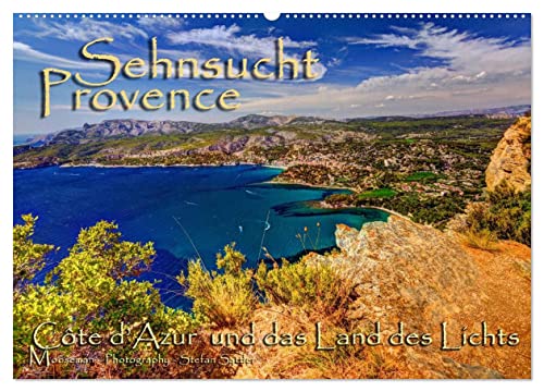 Sehnsucht Provence - Land des Lichts (Wandkalender 2026 DIN A2 quer), CALVENDO Monatskalender von CALVENDO