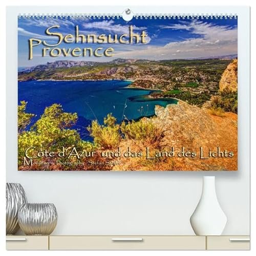 Sehnsucht Provence - Land des Lichts (hochwertiger Premium Wandkalender 2026 DIN A2 quer), Kunstdruck in Hochglanz: Das Spiel des Lichtes mit der ... Besucher ein breites Angebot (CALVENDO Orte) von Calvendo