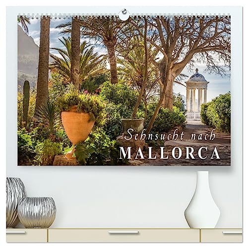 Sehnsucht nach Mallorca (hochwertiger Premium Wandkalender 2025 DIN A2 quer), Kunstdruck in Hochglanz von CALVENDO