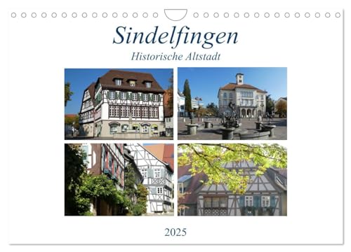 Sindelfingen - Historische Altstadt (Wandkalender 2025 DIN A4 quer), CALVENDO Monatskalender von CALVENDO