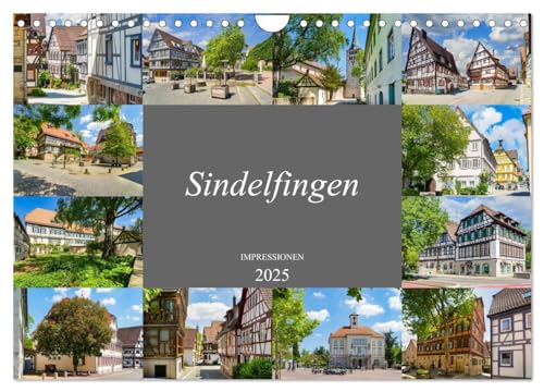 Sindelfingen Impressionen (Wandkalender 2025 DIN A4 quer), CALVENDO Monatskalender von CALVENDO
