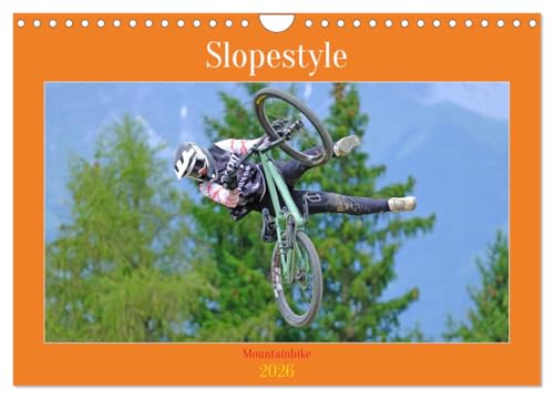 Slopestyle Mountainbike (Wandkalender 2026 DIN A4 quer), CALVENDO Monatskalender von CALVENDO