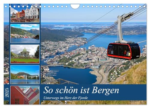 So schön ist Bergen (Wandkalender 2025 DIN A4 quer), CALVENDO Monatskalender von CALVENDO