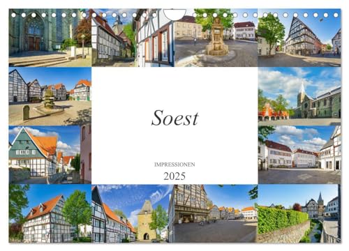 Soest Impressionen (Wandkalender 2025 DIN A4 quer), CALVENDO Monatskalender von CALVENDO