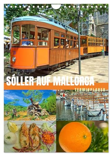 Sóller auf Mallorca – Terminplaner (Wandkalender 2025 DIN A4 hoch), CALVENDO Monatskalender von CALVENDO