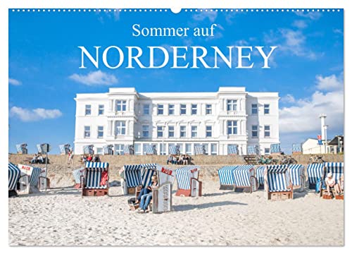 Sommer auf Norderney (Wandkalender 2025 DIN A2 quer), CALVENDO Monatskalender von CALVENDO
