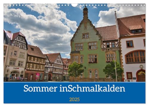 Sommer in Schmalkalden (Wandkalender 2025 DIN A3 quer), CALVENDO Monatskalender von CALVENDO