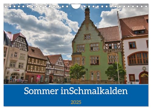 Sommer in Schmalkalden (Wandkalender 2025 DIN A4 quer), CALVENDO Monatskalender von CALVENDO
