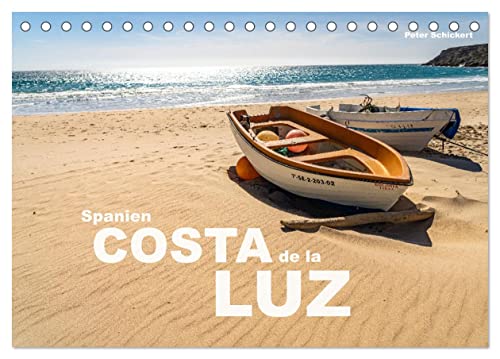 Spanien - Costa de la Luz (Tischkalender 2026 DIN A5 quer), CALVENDO Monatskalender von CALVENDO