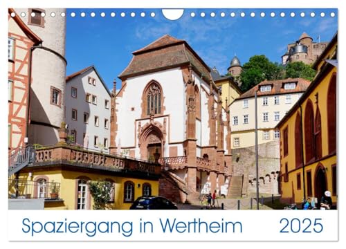 Spaziergang in Wertheim (Wandkalender 2025 DIN A4 quer), CALVENDO Monatskalender von CALVENDO