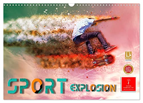 Sport Explosion (Wandkalender 2025 DIN A3 quer), CALVENDO Monatskalender von CALVENDO
