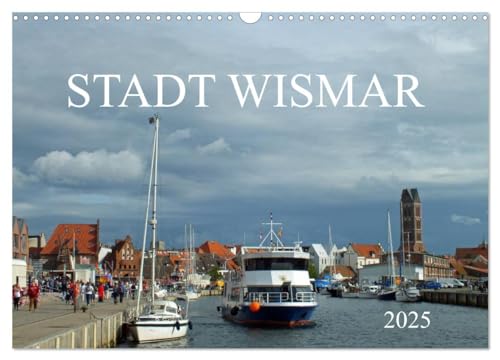 Stadt Wismar 2025 (Wandkalender 2025 DIN A3 quer), CALVENDO Monatskalender von CALVENDO