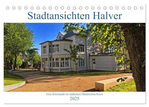 Stadtansichten Halver (Tischkalender 2025 DIN A5 quer), CALVENDO Monatskalender von CALVENDO