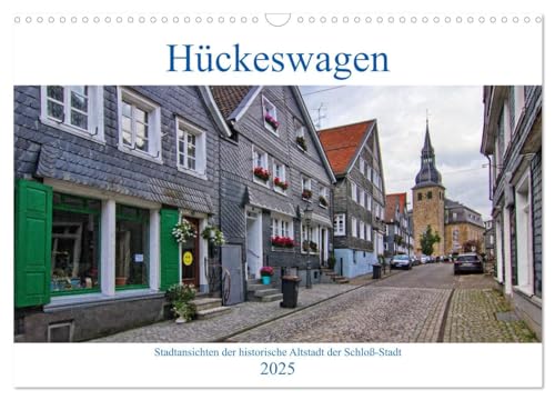 Stadtansichten Hückeswagen (Wandkalender 2025 DIN A3 quer), CALVENDO Monatskalender von CALVENDO