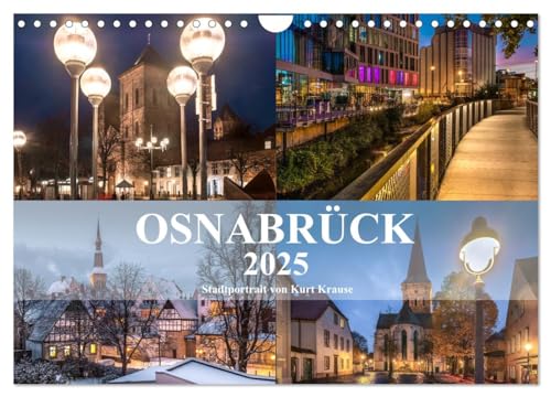 Stadtportrait Osnabrück (Wandkalender 2025 DIN A4 quer), CALVENDO Monatskalender von CALVENDO