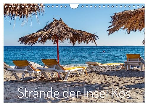 Strände der Insel Kos (Wandkalender 2025 DIN A4 quer), CALVENDO Monatskalender von CALVENDO